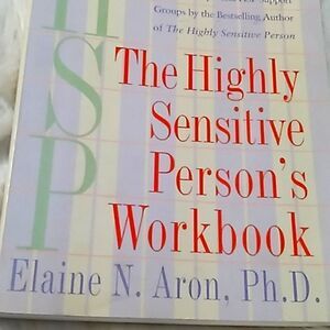 Highly Sensitive Persons Workbook paperback book